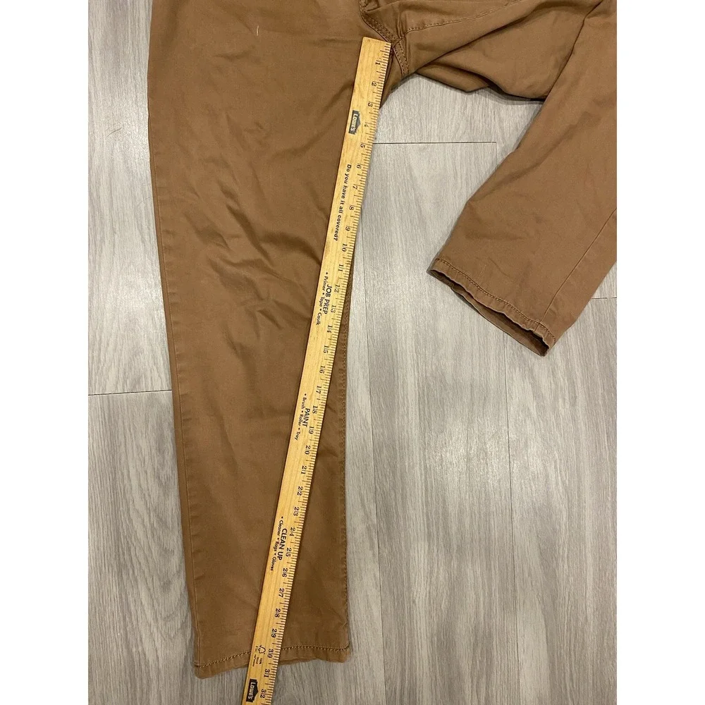 Atelier Gardeur Brown Mens Pants Chino‎ Trousers Slacks Size 33x32 1920 *Flaws*